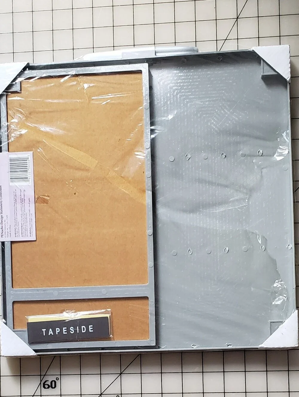 Tapeside 14x14 Silver Wood Dry-Erase Collage Photo Frame